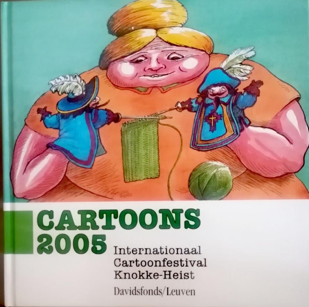 Cartoons 2005 internationaal cartoonfestival 45 Knokke Heist, Boeken, Humor, Ophalen of Verzenden, Zo goed als nieuw, Cartoons