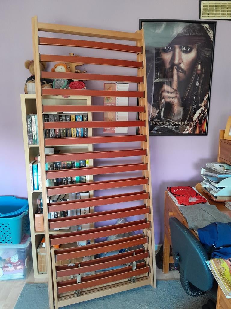 Lattenbodem, Ophalen