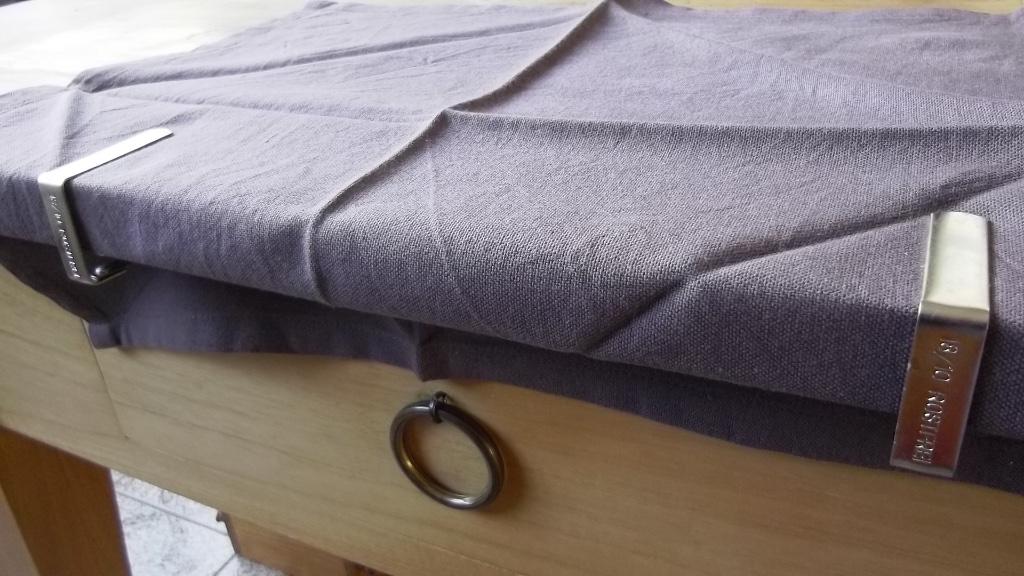 4 pinces de table pour nappe, Maison & Meubles, Nappes, Comme neuf, Intérieur, Extérieur, Enlèvement ou Envoi