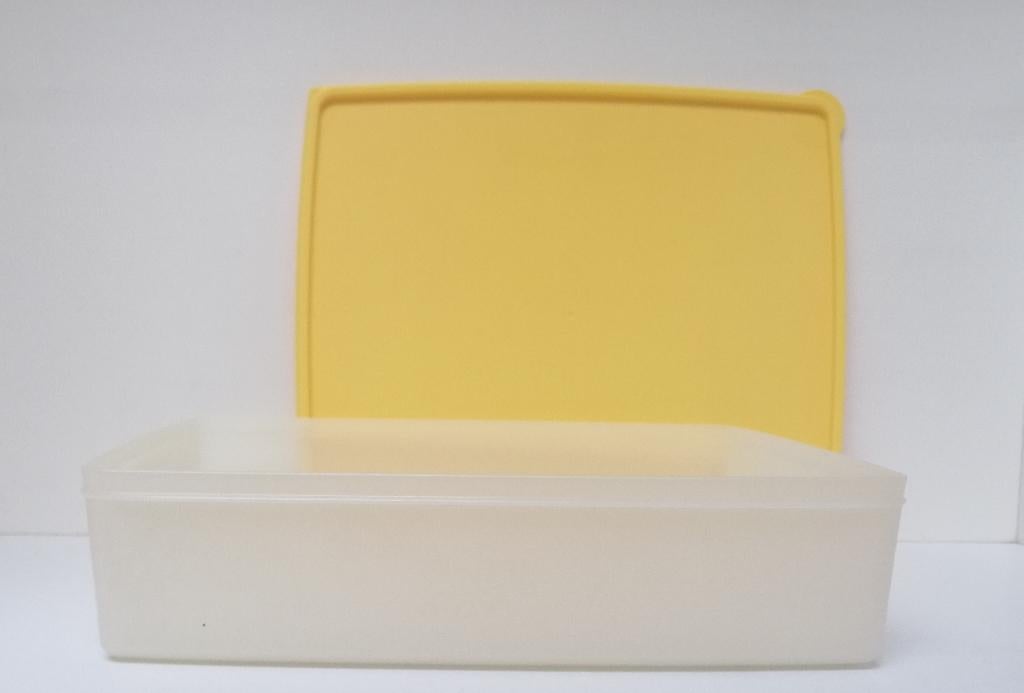 Tupperware™ « Antarctique » surgélation 3 litre - jaune, Maison & Meubles, Cuisine| Tupperware, Neuf, Boîte, Jaune, Blanc, Enlèvement ou Envoi