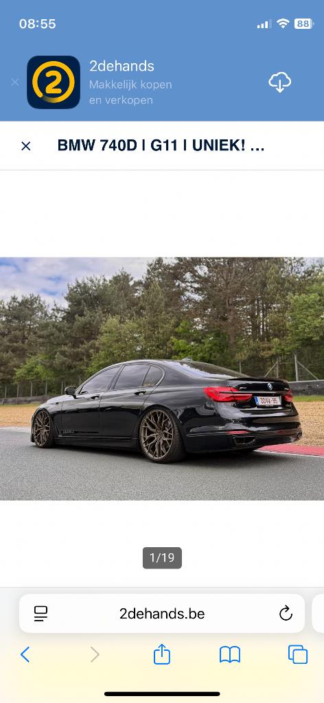 BMW 740d xDrive, Autos, BMW, Particulier, Série 7, Caméra 360°, ABS, Caméra de recul, Phares directionnels, Régulateur de distance