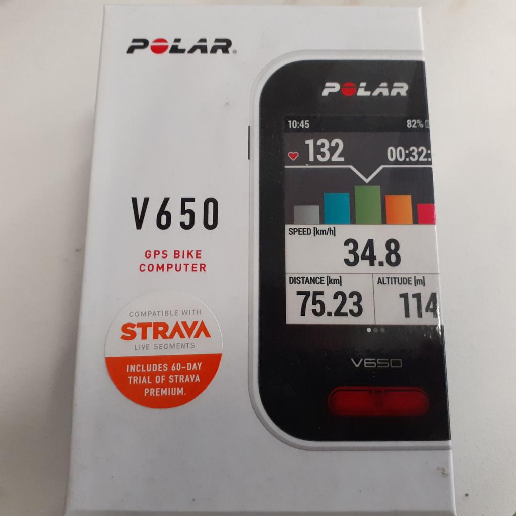 Polar V650, Ophalen, Zo goed als nieuw