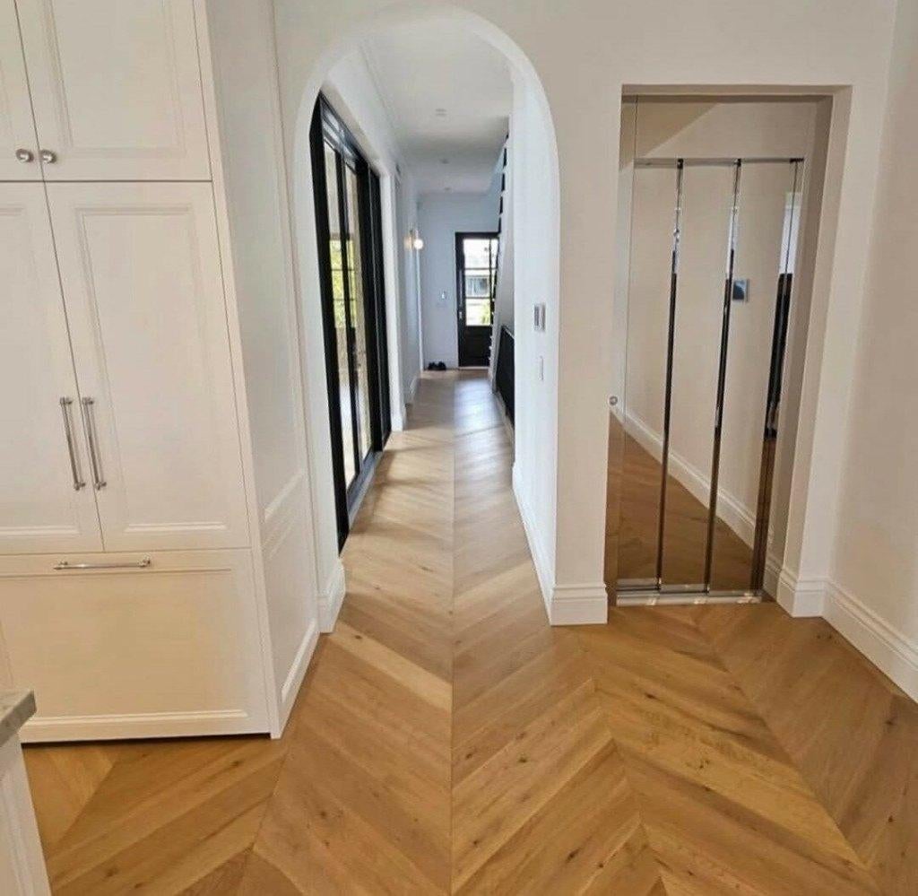 RESTE EN BOIS ; CHEVRON EICHE, POINTE HONGROISE, 120 M2, Antiquités & Art, Enlèvement