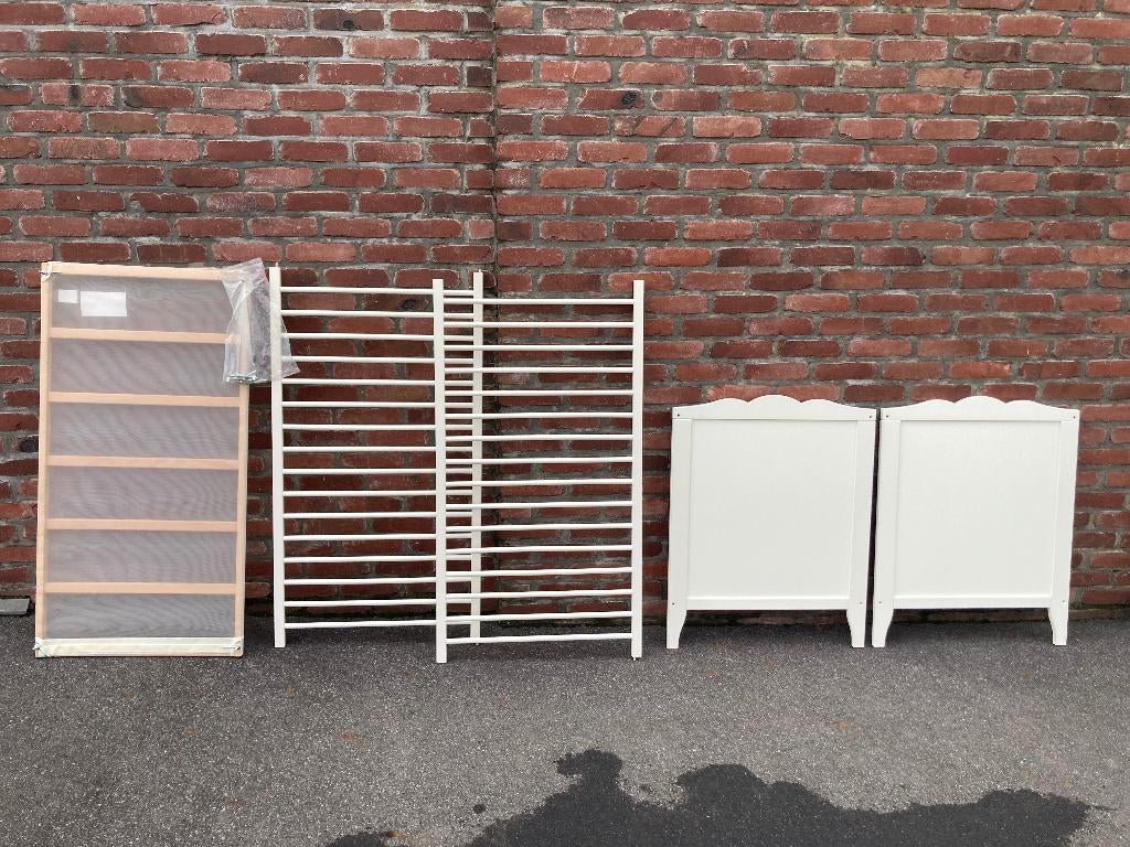 Hensvik (Ikea) Kinderbedje, Enlèvement, Utilisé, Moins de 140 cm, Moins de 70 cm