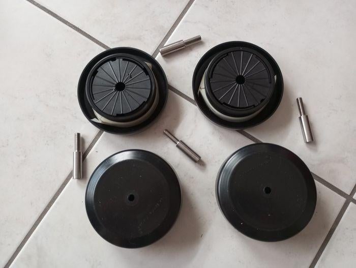 Nieuwe gebruikershandleiding voor bedvoeten met nieuwe schro, Overige materialen, Verstelbaar, Zwart, Ophalen of Verzenden