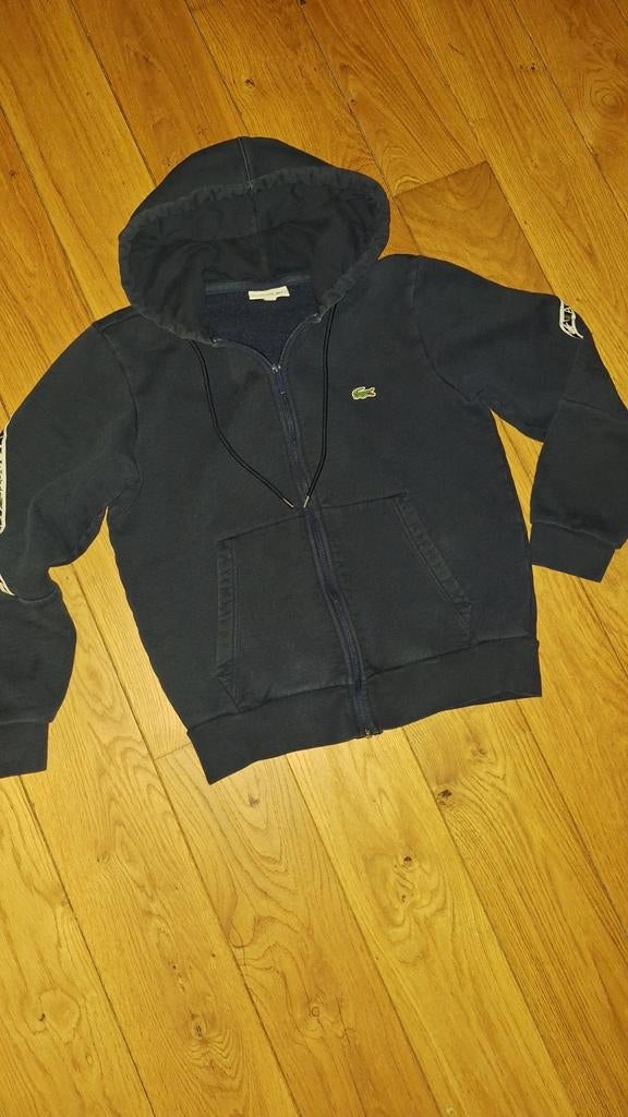 Fermeture éclair Lacoste bleu marine M, Vêtements | Hommes, Pulls & Vestes, Enlèvement ou Envoi, Lacoste, Comme neuf, Bleu
