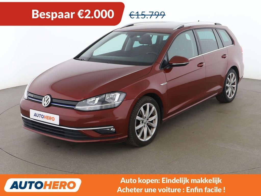 Volkswagen Golf 1.5 TSI ACT Highline BlueMotion, Autos, Rouge, 140 g/km, Euro 6, 131 ch