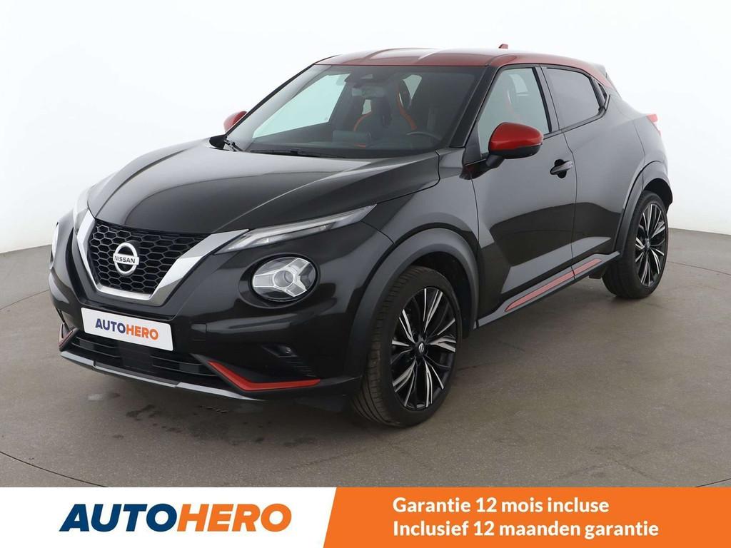 Nissan Juke 1.0 DIG-T N-Design (bj 2021, automaat), 118 g/km, Gebruikt, Euro 6, Zwart
