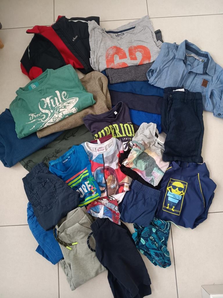 Pakket jongenskleding maat 122, 122-128, Kinderen en Baby's, Ophalen of Verzenden