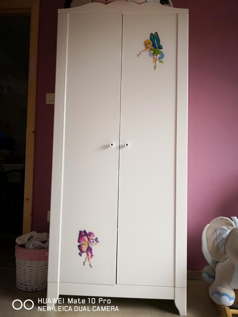 Chambre bébé complète – Lit, armoire & table à langer, Enfants & Bébés, Enlèvement, Utilisé, Garçon ou Fille