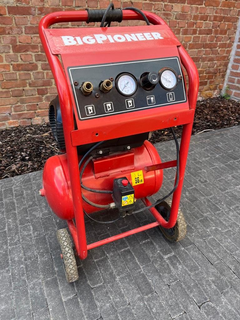 Compressor Fini Big Pioneer 265M 20L, Doe-het-zelf en Bouw, Ophalen, Gebruikt, 6 tot 10 bar, 200 tot 400 liter/min