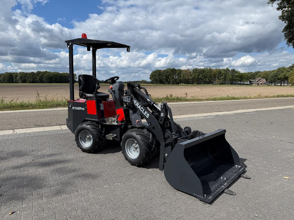 Heracles H160 pro mini shovel nieuw - Mini lader, Ophalen of Verzenden