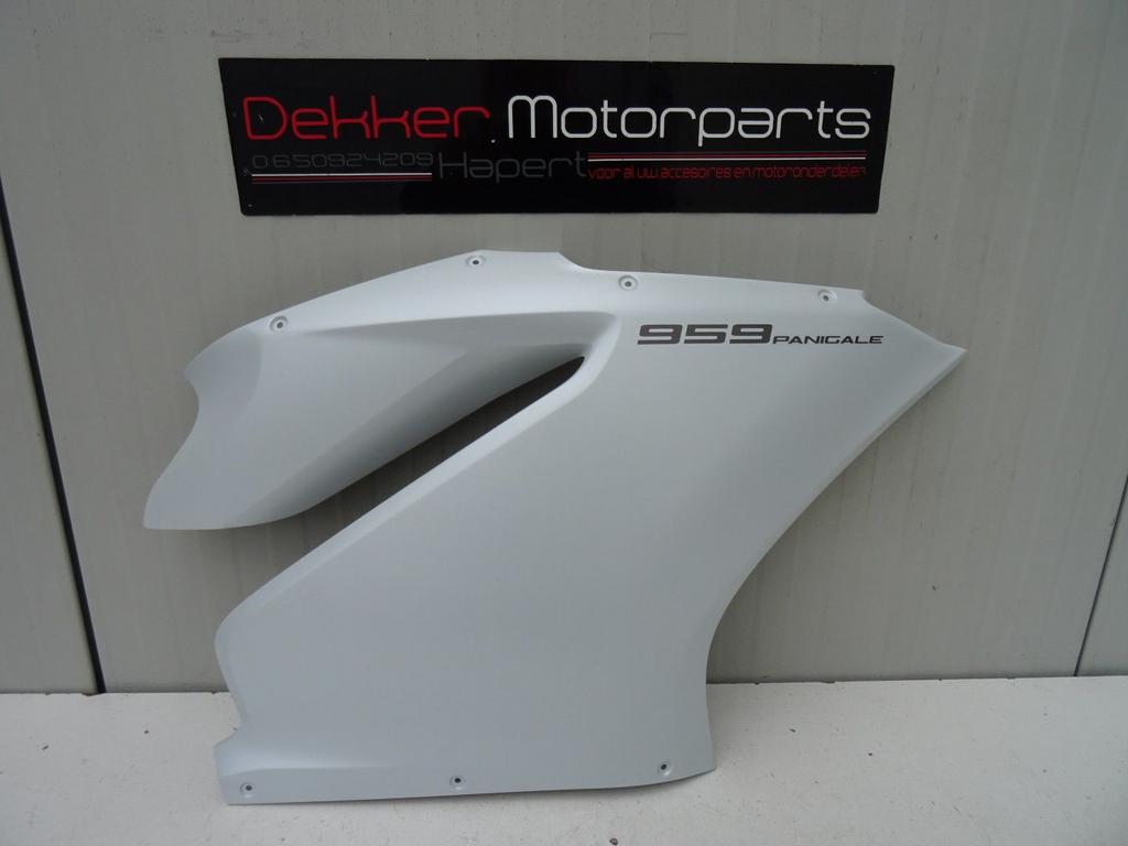 Rechter Zijpaneel / Kuipdeel Rechts Ducati Panigale 959 Wit, Motos, Enlèvement ou Envoi, -, -, -