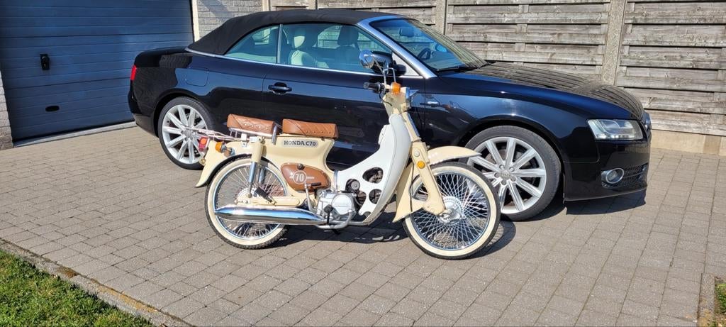 Honda c70, Ophalen