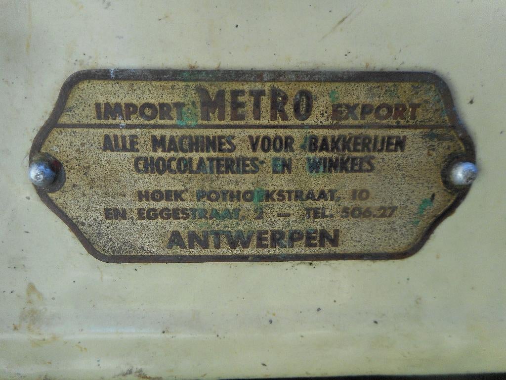 vieille trancheuse ancien commerce ANTWERPEN, Enlèvement