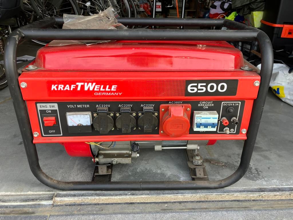 Generator, Doe-het-zelf en Bouw, Aggregaten, Ophalen, Gebruikt, Benzine