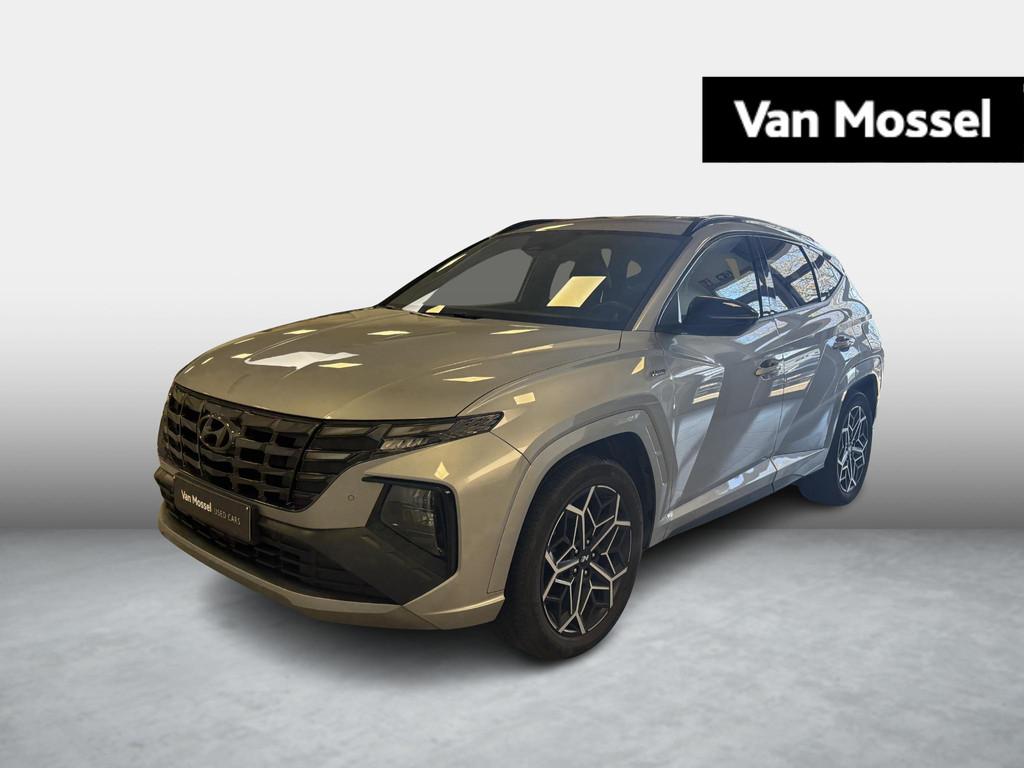 Hyundai Tucson 1.6 T-GDi 48V Shine 4WD 7-DCT, Auto's, Hyundai, Stof, 1600 cc, 1650 kg, Hybride Elektrisch/Benzine