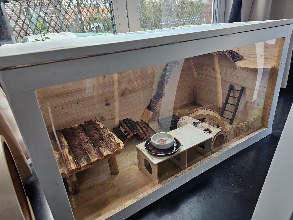 Terrarium pour hamster, Souris, Moins de 60 cm, 75 à 110 cm, Cage