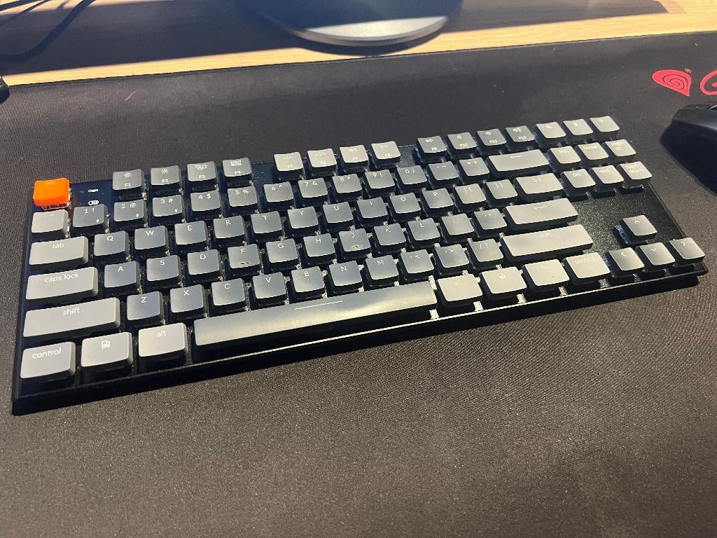 Mechanisch toetsenbord Keychron K1 (V4), Informatique & Logiciels, Enlèvement ou Envoi, Qwerty, Utilisé, Keychron