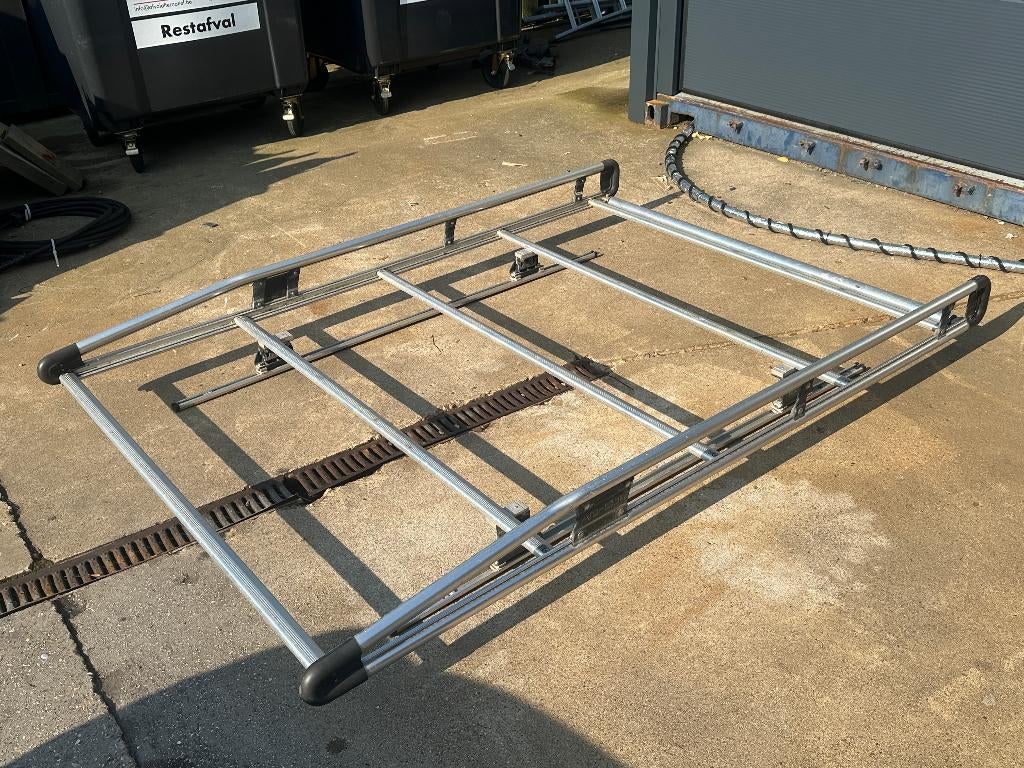 AluRack Prime Design Imperiaal Opel Combo Fiat Doblo, Auto diversen, Dakdragers, Ophalen, Gebruikt