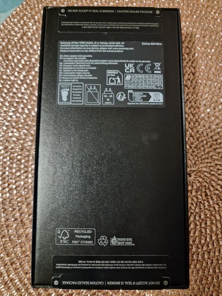 Samsung S24 Ultra 256GB te koop. De telefoon is nieuw en ong, Télécoms, Téléphonie mobile | Batteries, Enlèvement, Samsung