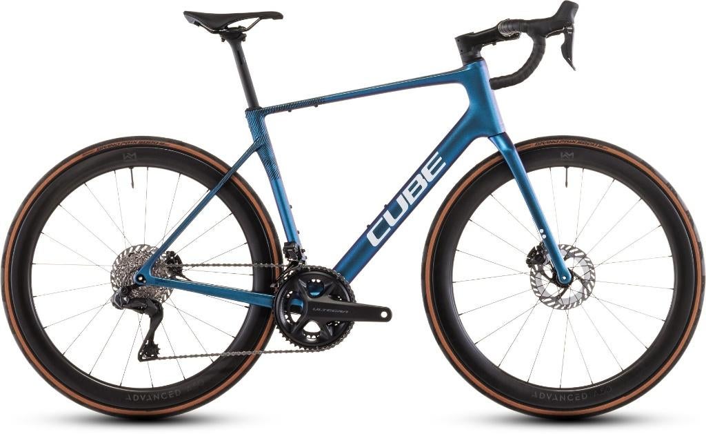 Cube Attain C:62 SLT, 56, 58, 60 ultegra Di2, carbon wielen, Fietsen en Brommers, Fietsen | Racefietsen, Ophalen, Nieuw, Carbon