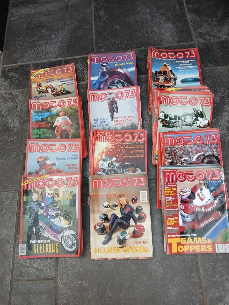 Moter tijdschriften  Moto 73, Ophalen, Gelezen, Algemeen