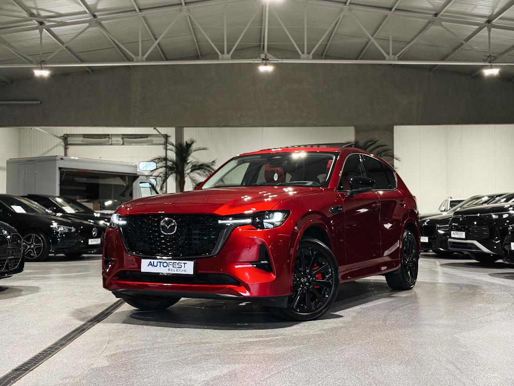 Mazda CX-60 Homura 2.5 e-Skyactiv AWD - Garantie, Automaat, 241 kW, Euro 6, Leder