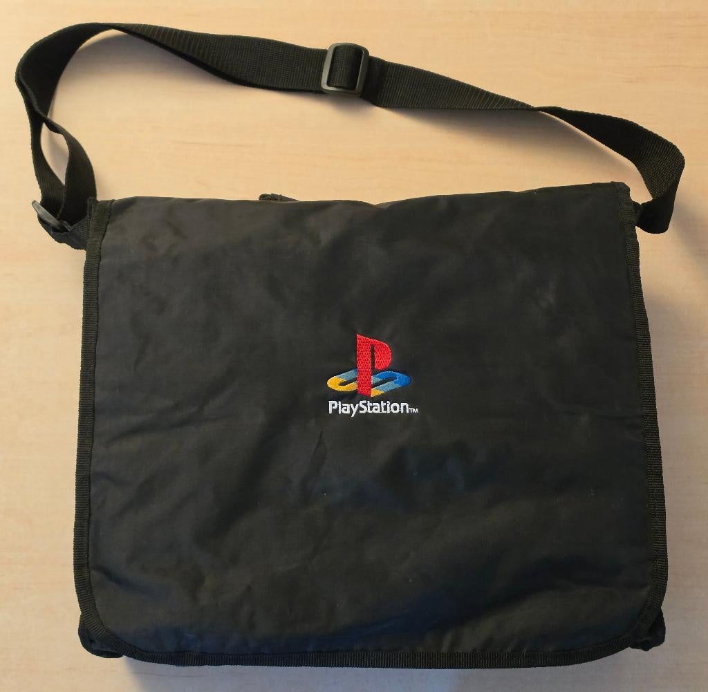 Playstation Schoudertas ( 33cm x 37cm ) NieuwStaat PS1 Tas, Ophalen of Verzenden, Zo goed als nieuw, Overige typen, PlayStation 3
