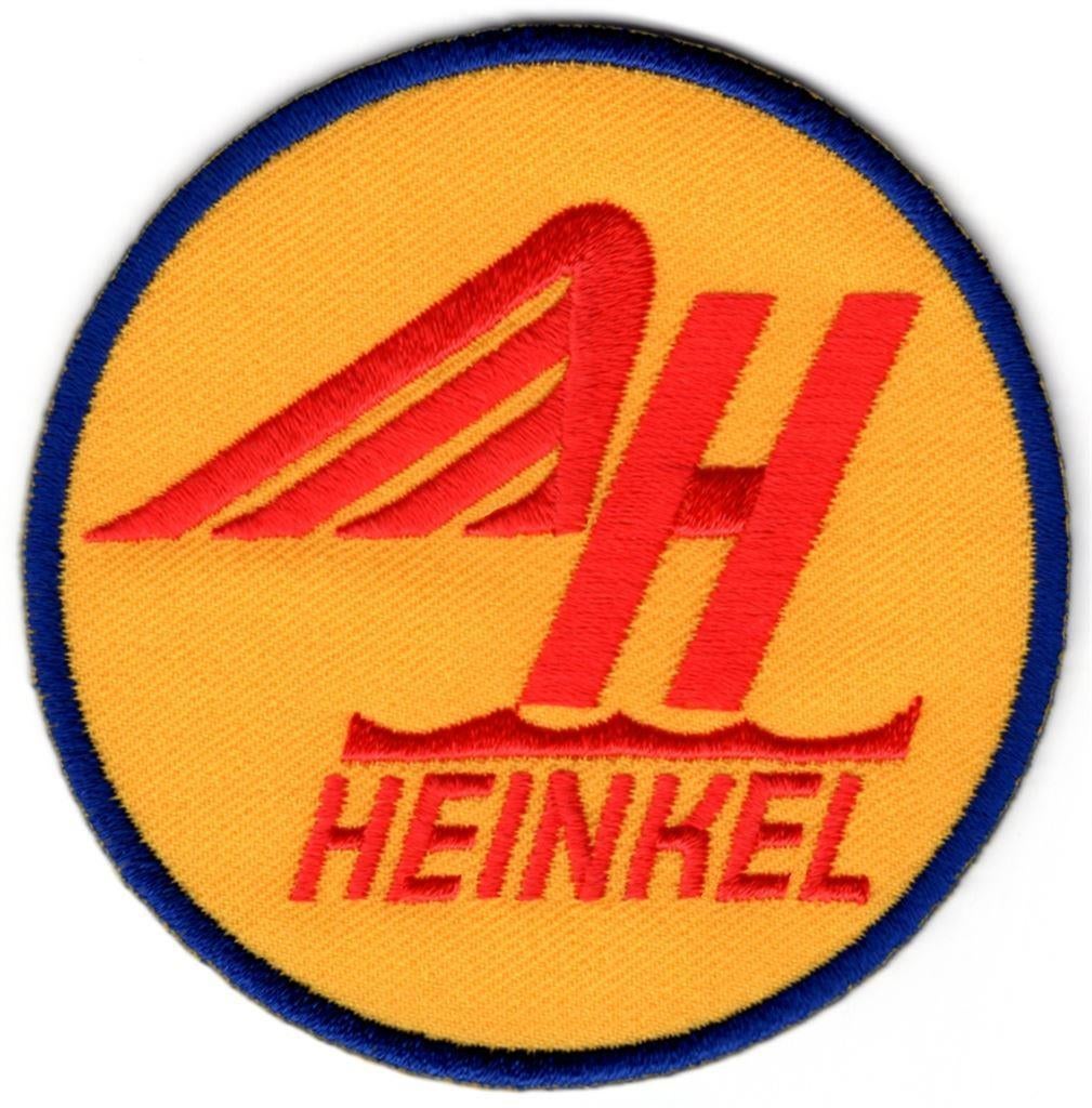Heinkel Motorcycles stoffen opstrijk patch embleem, Motoren, Verzenden, Nieuw
