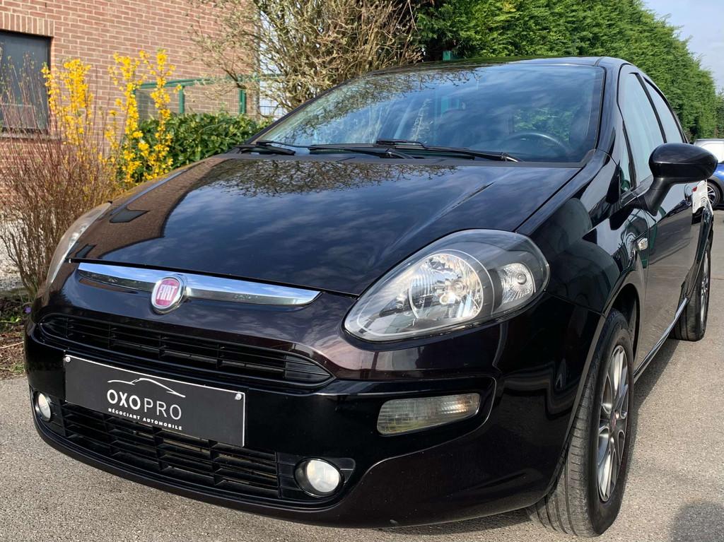 Fiat Punto 1.3 Multijet / Airco / Cruise / PRIX EMPORTER /, Auto's, Fiat, Euro 5, Stof, Gebruikt, Zwart