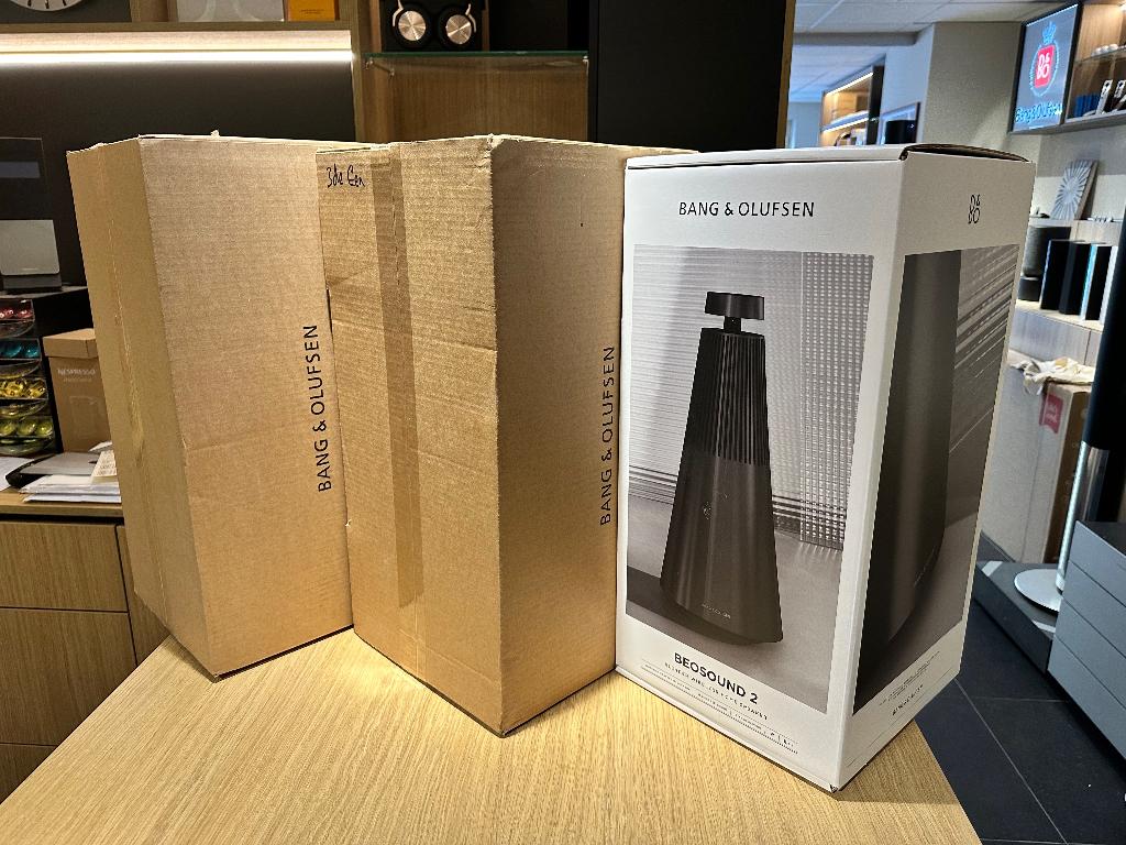 Bang & Olufsen Beosound 2 3th Gen Black NIEUW IN DOOS - B&O, Audio, Tv en Foto, Overige merken, Info@bang-olufsen.dk, Nieuw, Ophalen of Verzenden