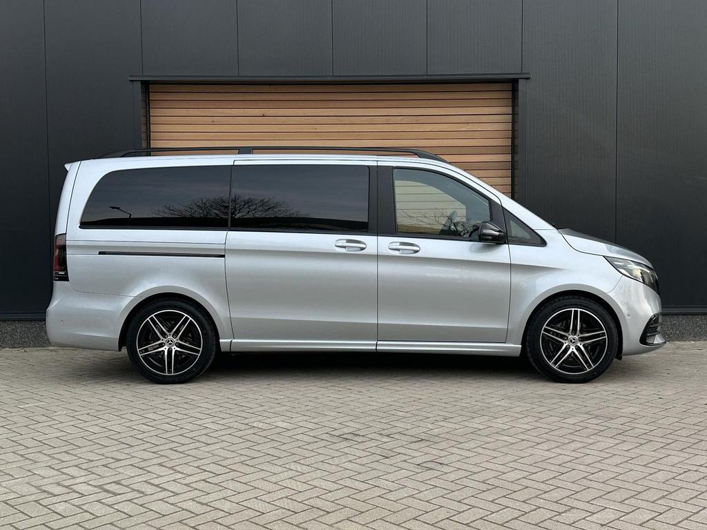Mercedes-Benz V 300 L2 Avantgarde AMG 6PERSOONS|ELEK.DEUREN|, Auto's, Mercedes-Benz, Automaat, Zwart, Bedrijf, Start-stop-systeem