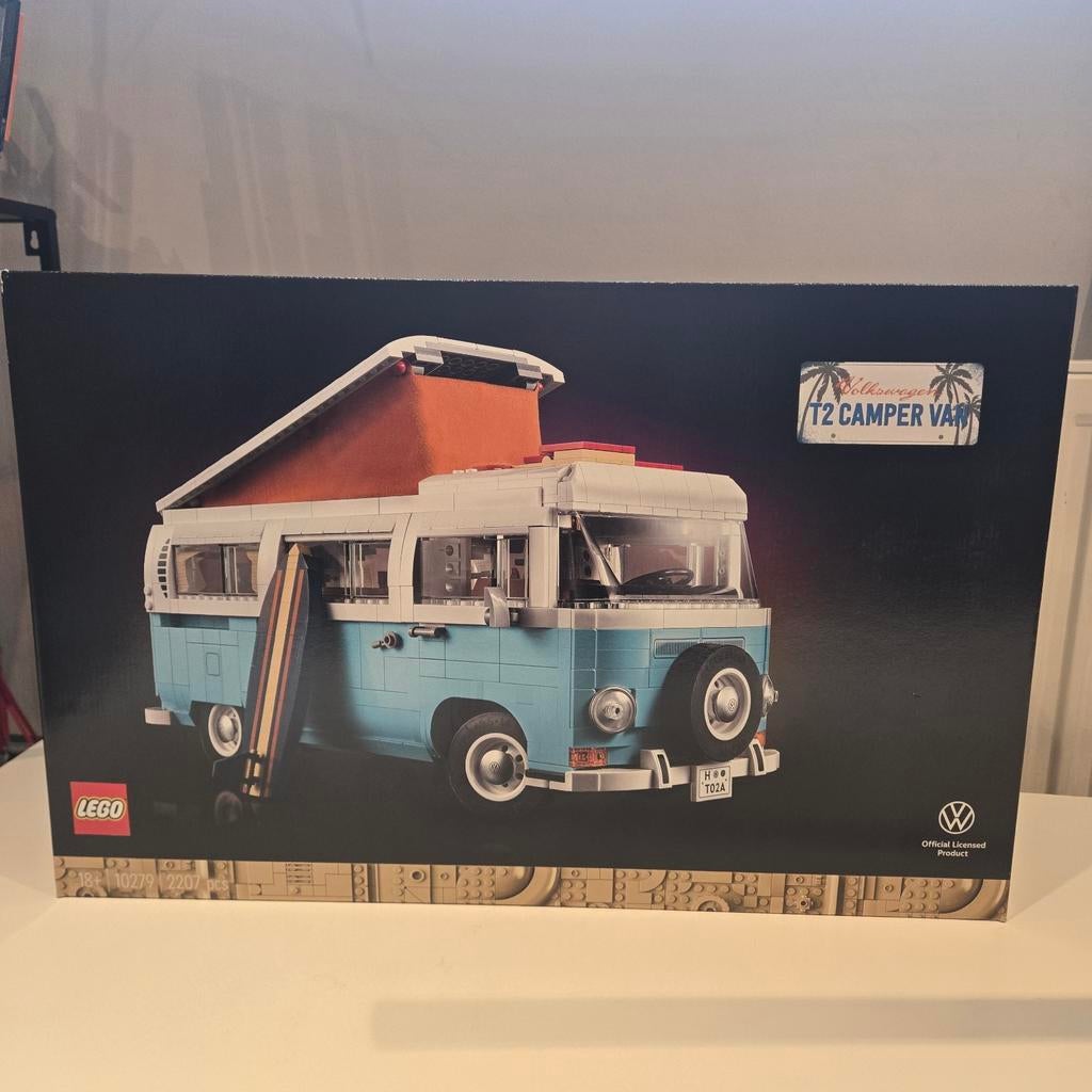 Lego 10279 Volkswagen T2 Camper Van (Nieuw), Ophalen of Verzenden, Nieuw, Complete set, Lego