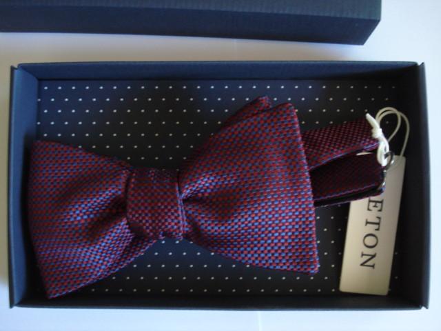 Eton strikje vlinderdas nœud papillon bow tie, Eton, Nieuw, Met patroon, Verzenden