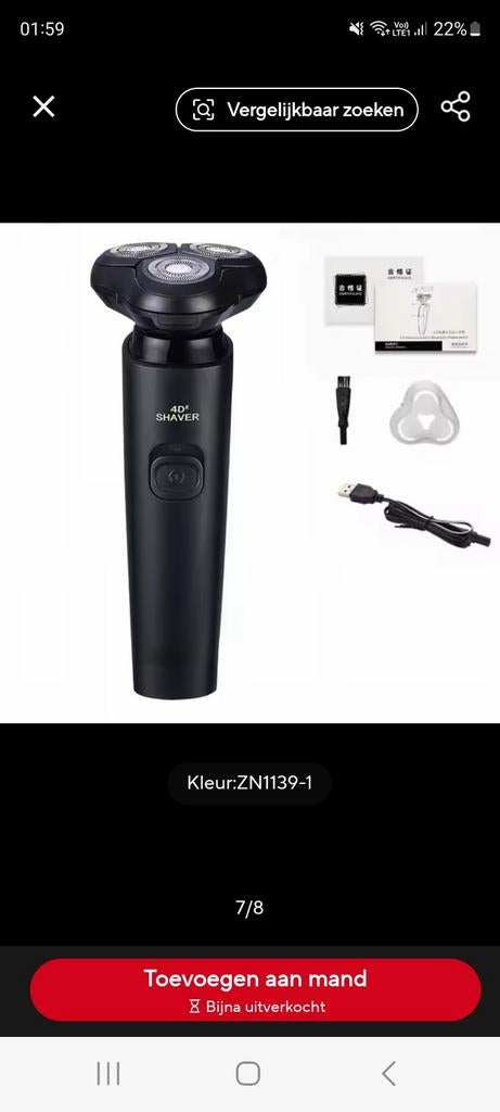 Nieuwe Scheermachine in doos, Elektronische apparatuur, Persoonlijke Verzorgingsapparatuur, Ophalen of Verzenden