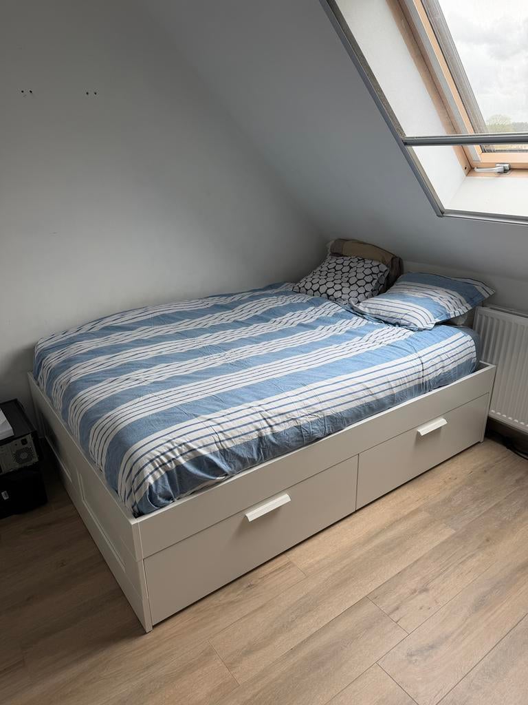 Bed 140cm, Huis en Inrichting, Slaapkamer | Complete slaapkamers, Ophalen, Zo goed als nieuw
