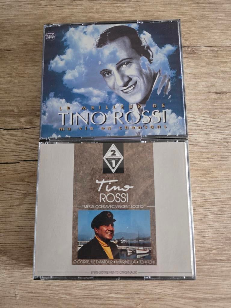 Dubbel-cd Tino Rossi 2€ per stuk, Cd's en Dvd's, Cd's | Franstalig, Ophalen