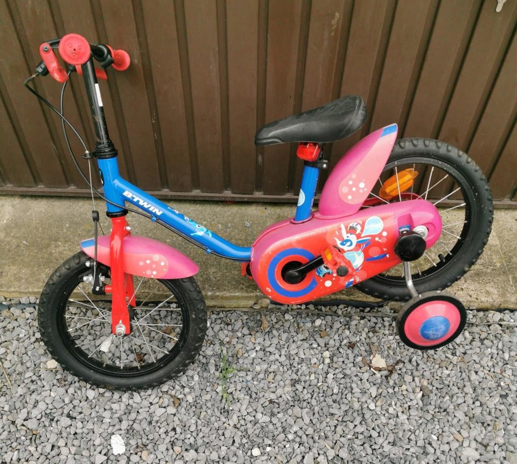 Vélo pour enfants 14 pouces bon marque B'twin. propre., Vélos & Vélomoteurs