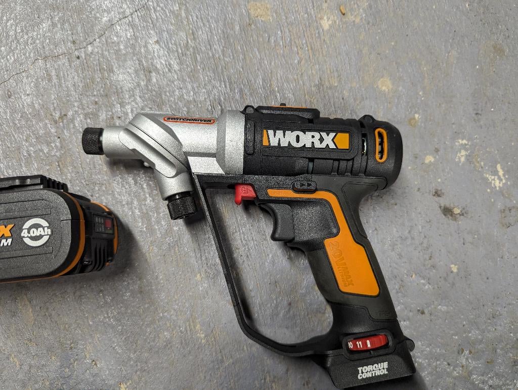 worx switchdriver schoefmachine, Doe-het-zelf en Bouw, Ophalen, Zo goed als nieuw, Boor- en Schroefmachine