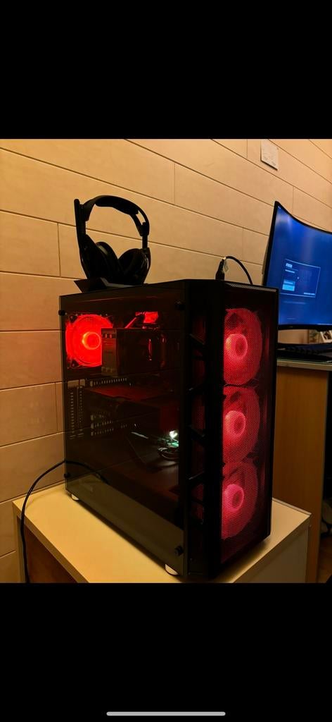 Pc gamer puissant, 32 GB, Virtual Reality, Zo goed als nieuw, SSD