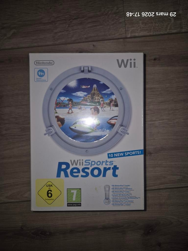 Nieuw Wii Sports Resort + Motion Plus-accessoire, Games en Spelcomputers, Games | Nintendo Wii