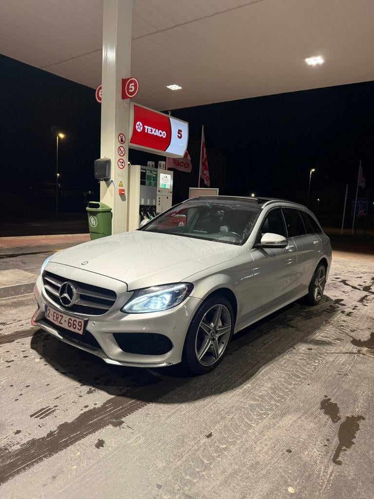 MERCEDES BENZ C180 2018 ÉDITION AMG COMPLÈTE, Autos, Cuir, Argent ou Gris, Achat, Euro 6