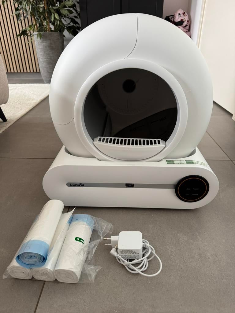 Litière Auto-nettoyante Nuvona, ETAT IMPECCABLE COMME NEUF, Enlèvement, Comme neuf