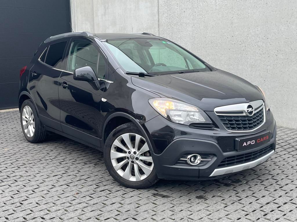 Opel Mokka 1.6 benzine 2014 130.000km, Auto's, Opel, Voorwielaandrijving, Euro 5, Zwart, 4 cilinders