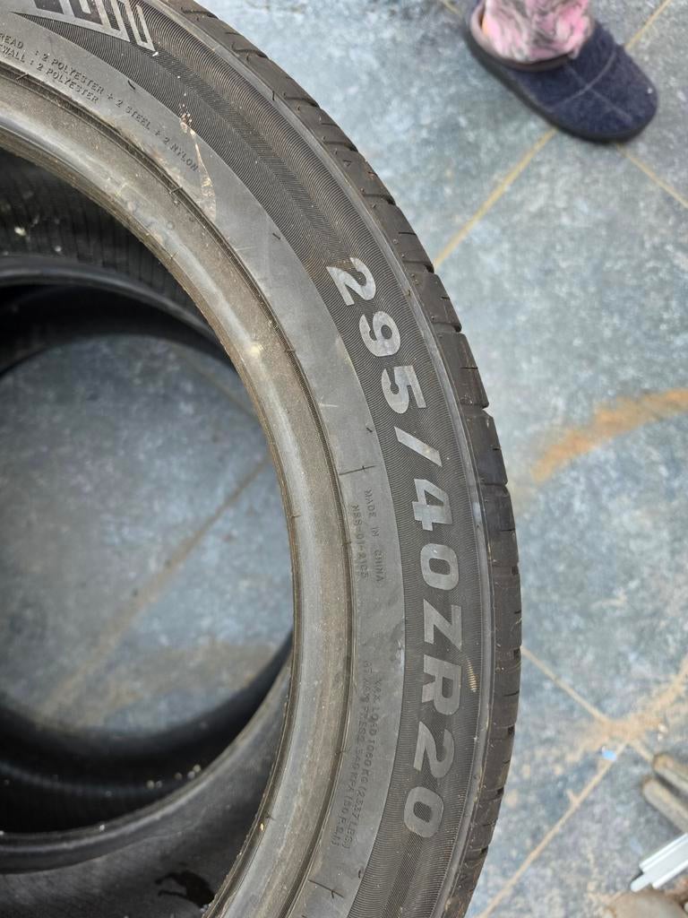 295/40/20 banden, Enlèvement, Comme neuf