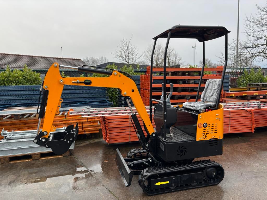 Nieuwe JPC minigraver diesel 1100kg graafmachine kraantje, Zakelijke goederen, Machines en Bouw | Kranen en Graafmachines, Ophalen