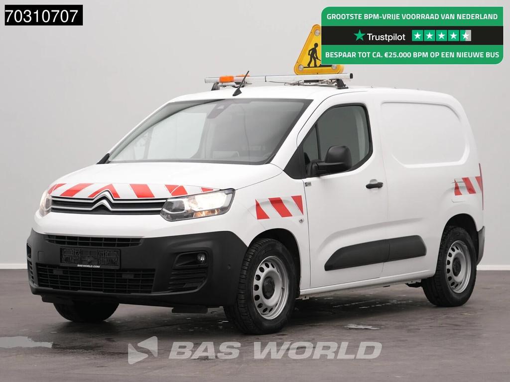 Citroën Berlingo 130pk Automaat Benzine L1H1 Navi Airco Cru, Auto's, Automaat, 1441 kg, Stof, Gebruikt