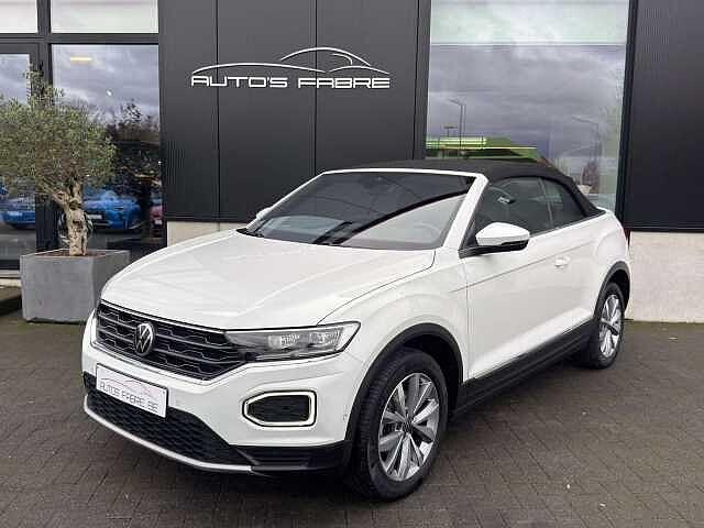 Volkswagen T-Roc 1.5 TSI DSG Cabrio Sport line GPS Camera, Auto's, Automaat, 1498 cc, Cabriolet, 147 pk