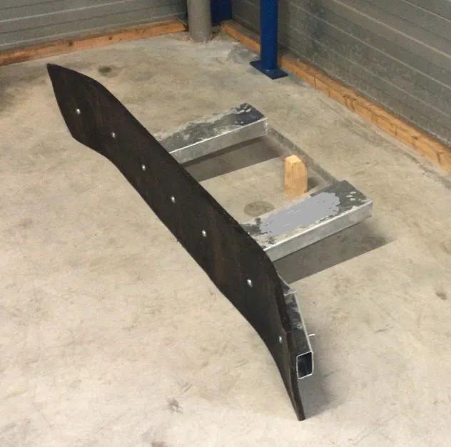Sneeuwschuif baggerschuif voor heftruck of shovel Verzinkt, Articles professionnels, Machines & Construction | Pièces